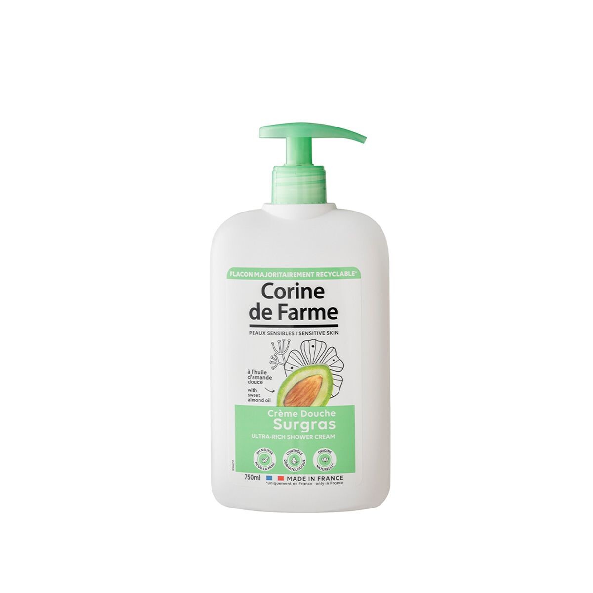 CF CREMA DE DUCHA AC. ALMENDRA 