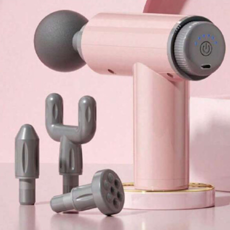 Masajeador pistola de masajes Rosado