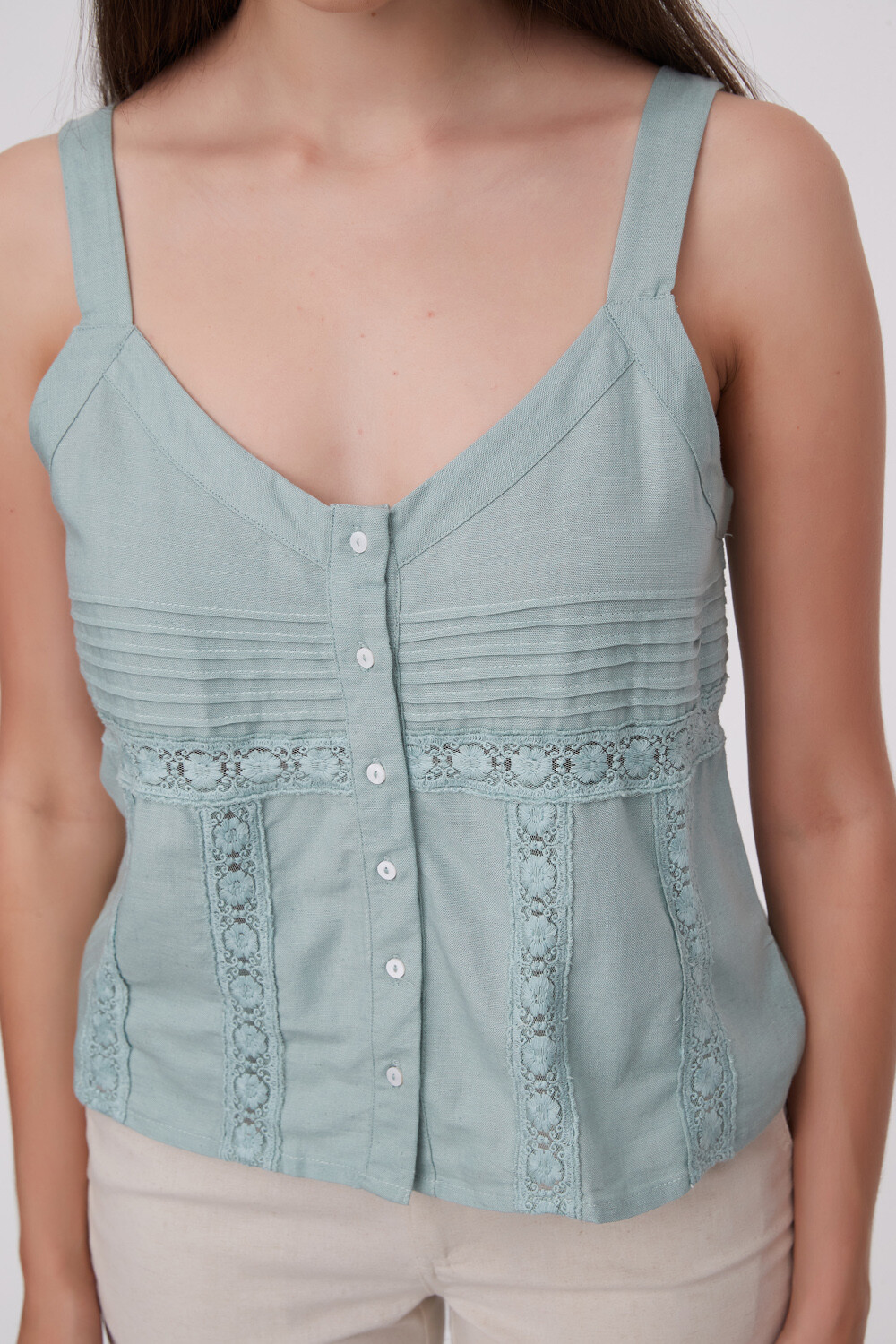 Musculosa Philie Verde Claro