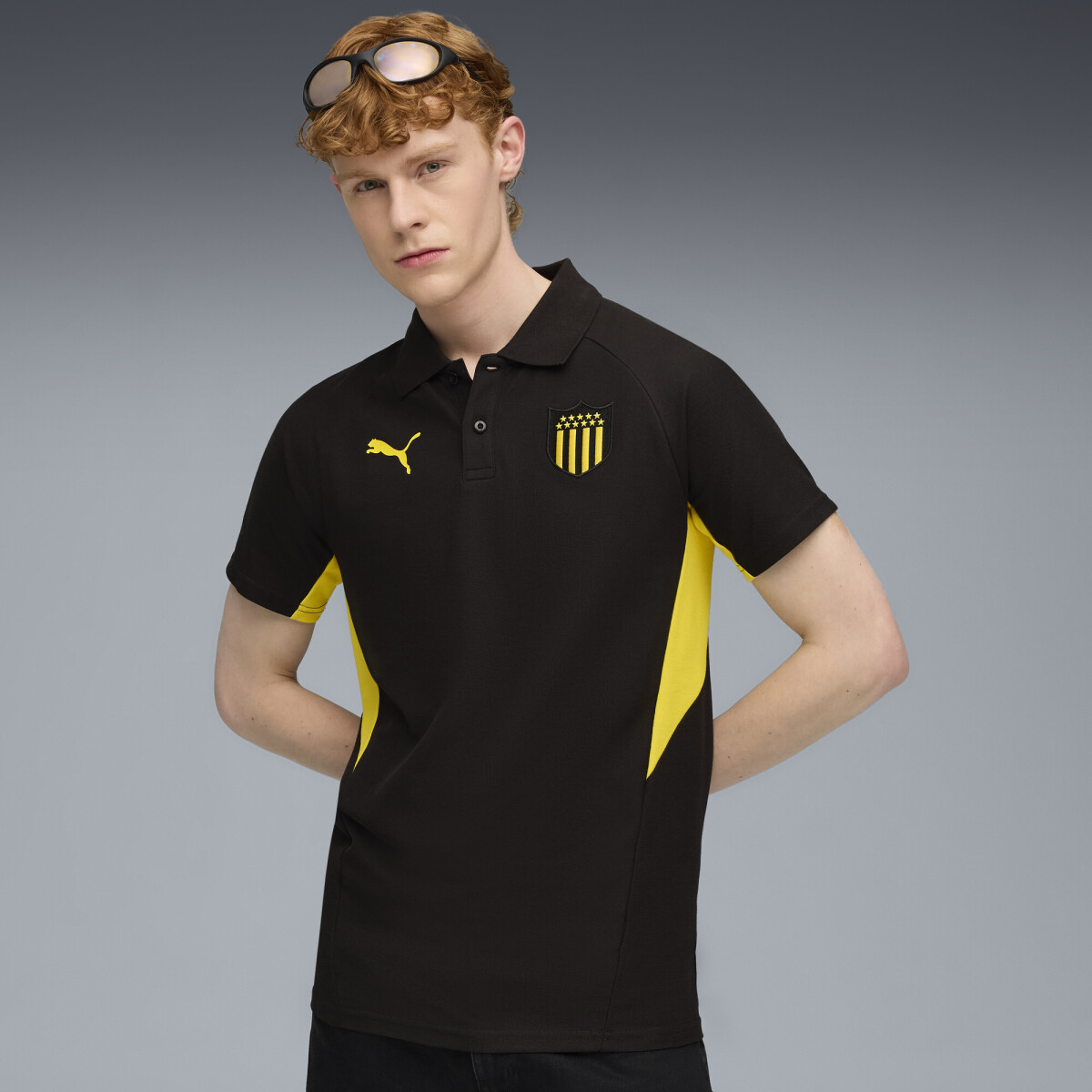 Polo Peñarol CAP 78214603 - Negro 