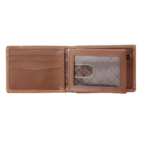 Billetera Rip Curl Stacked Rfid Slim Marrón