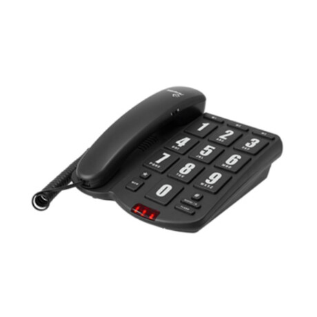Telefono Cableado Intelbras Tok Facil Negro