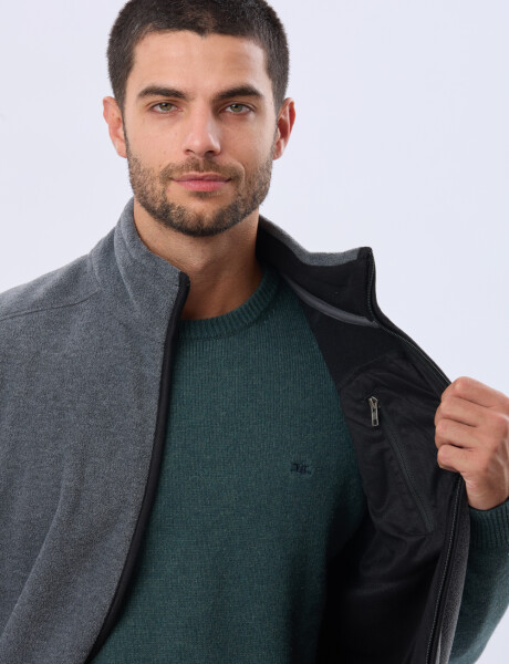 CHALECO POLAR DE ABRIGO Gris