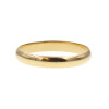 Par de alianzas clásicas en oro amarillo 18k bombé de 3mm Par de alianzas clásicas en oro amarillo 18k bombé de 3mm