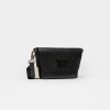 Mini bag Nina en cuero graneado Negro