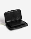 Ficheros Zip Round Billetera Fichero Con Bolsillo - Negro