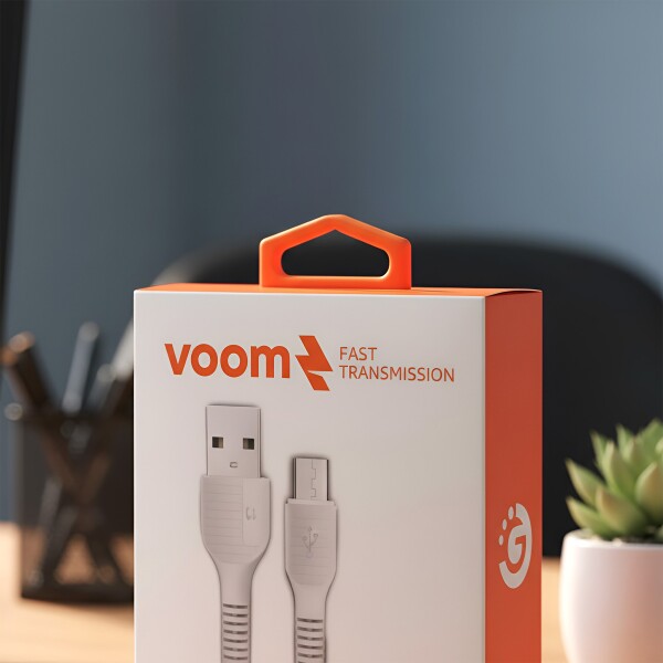 Cable Micro Usb 1m Goldtech J Alta Velocidad Smartphone Cable Micro Usb 1m Goldtech J Alta Velocidad Smartphone