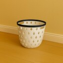 CESTO CANASTO CALADO REDONDO 24LTS 30,5X27CM CESTO CANASTO CALADO REDONDO 24LTS 30,5X27CM