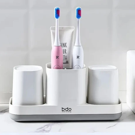 Porta Cepillo Y Organizador De Baño BDO Porta Cepillo Y Organizador De Baño BDO