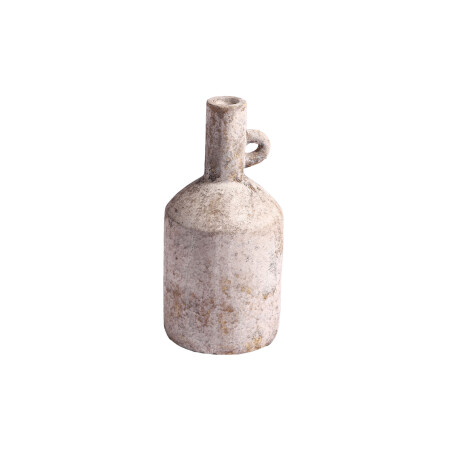 JARRÓN DECORATIVO CERAMICA BLANCO DIN