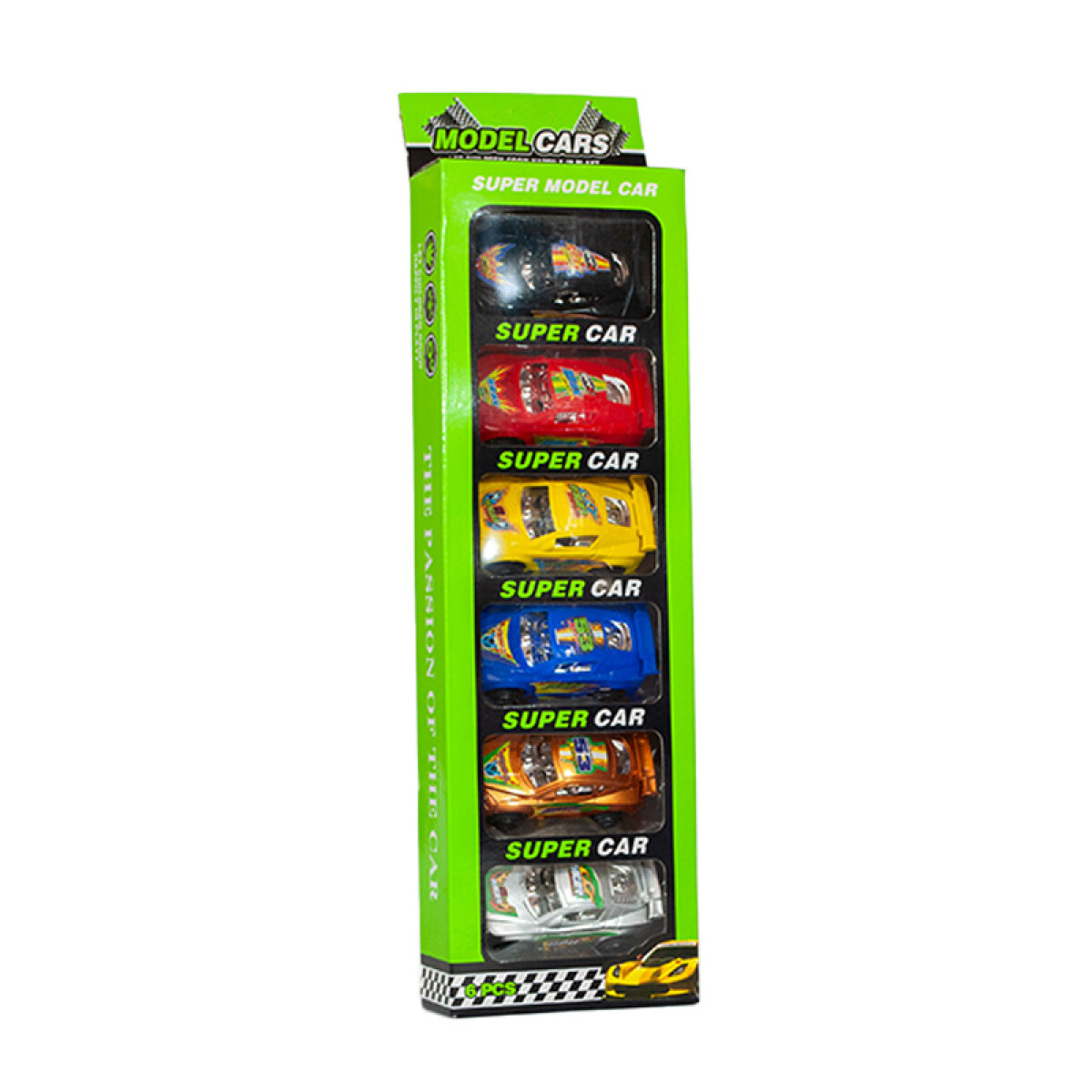 3x2 Outlet Autos x6 en Caja visora 37x10cm - 3x2 Outlet Autos X6 En Caja Visora 37x10cm 