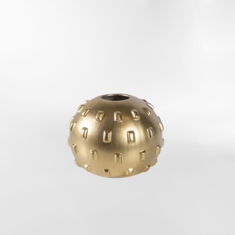 FLORERO CACTUS Dorado - Medium