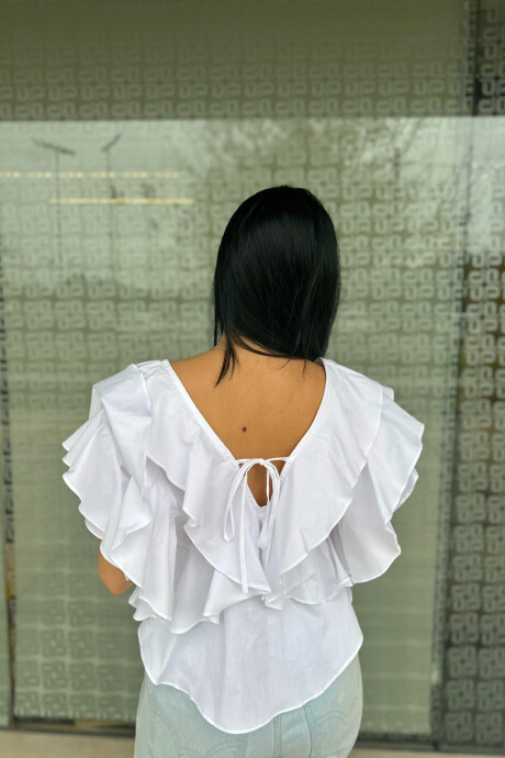 Blusa Laurel Blanco