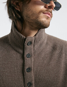 470660 SWEATER HARRY Marron