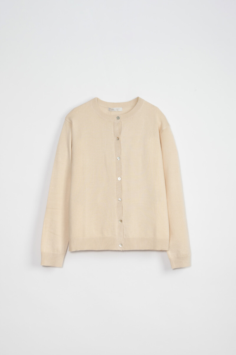 Saco rib - Beige 