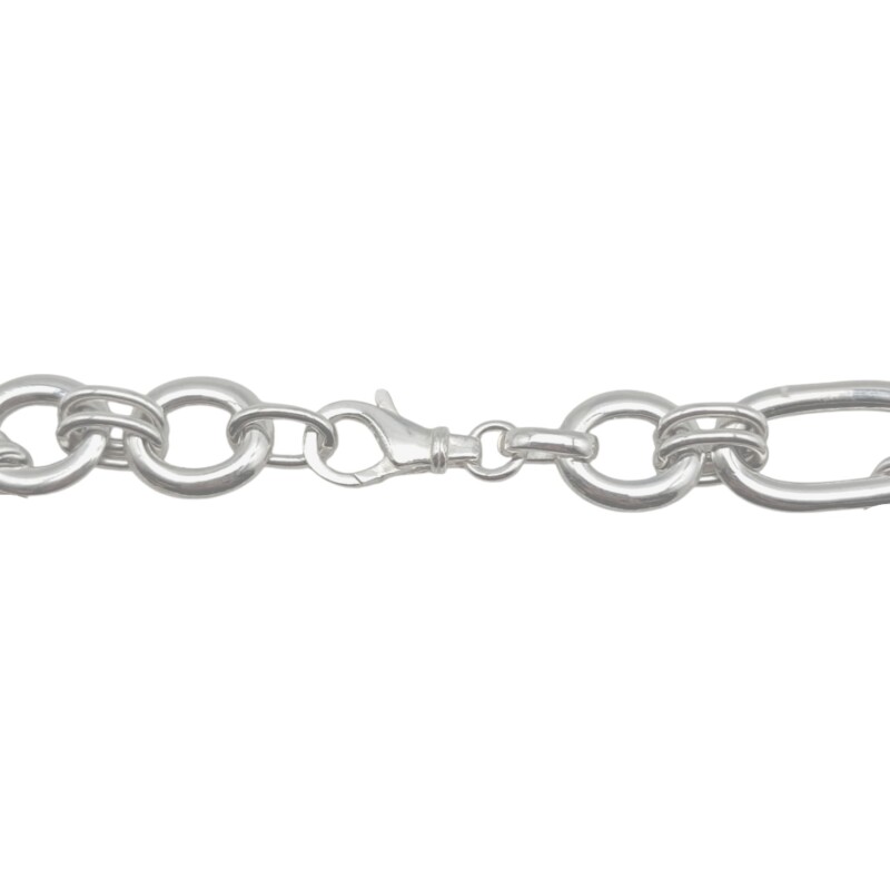 Pulsera oval - Plata 925 - Sin piedra - PU3857 sinpiedra