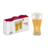 Set vasos pilsener cerveceros 390 ml CRISTAR Set vasos pilsener cerveceros 390 ml CRISTAR
