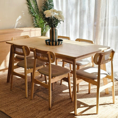 Mesa Modena de comedor en Fresno 160 x 90cm Mesa Modena de comedor en Fresno 160 x 90cm
