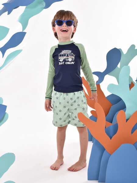 SHORT DE BAÑO PIERO ESTAMPADO 2