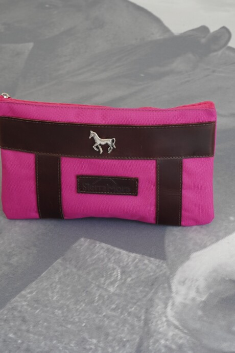 Sobre Cartuchera Mustang Chocolate / Fucsia