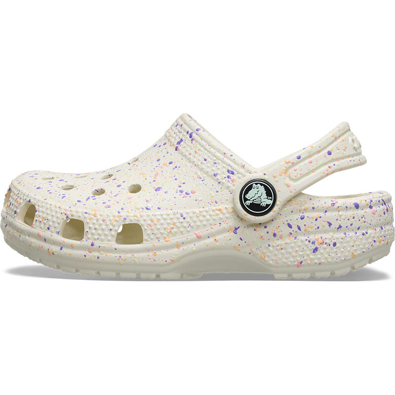 Crocs Classic Clog Glow Paint Blanco