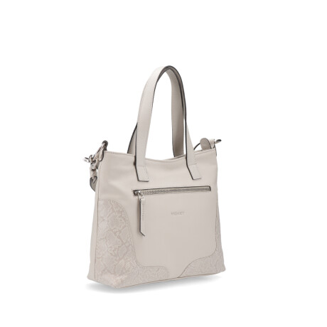 CARTERAS CUERO FIORE BEIGE