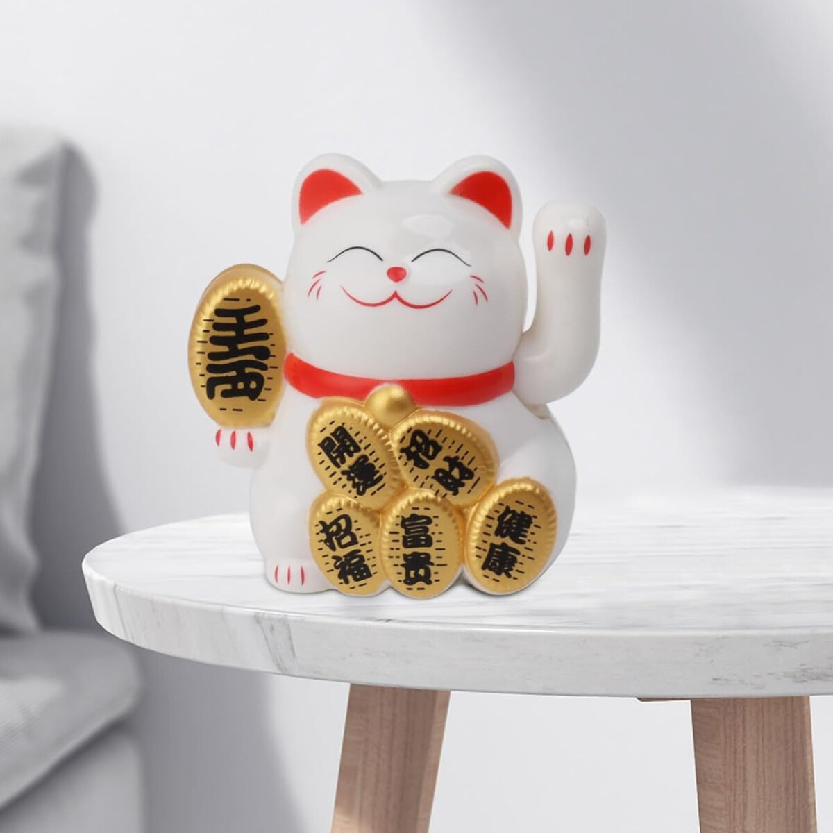 Mini Gato De La Suerte Maneki-neko - Diseño 3 