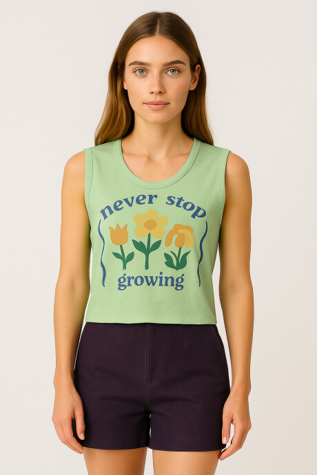 Musculosa Gang Estampado 7