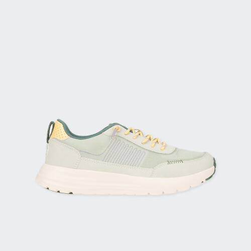 Championes Hey Dude Sirocco Alta Colorblock Verde
