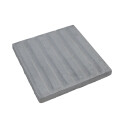 BALDOSA BASTON 20x20 CM GRIS ESTRIADA (/m2) Baldosa Baston 20x20 Cm Gris Estriada (/m2)