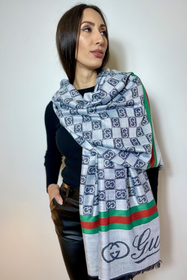 PASHMINA GUCCI GC GRIS