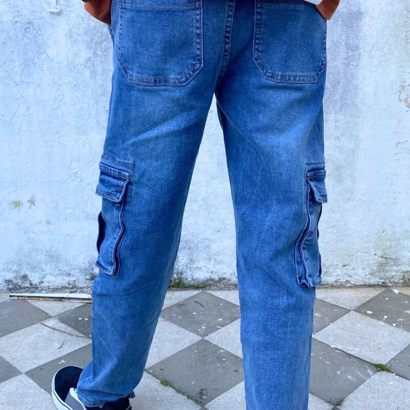 Pantalon Cargo Street Rebel Jean Claro