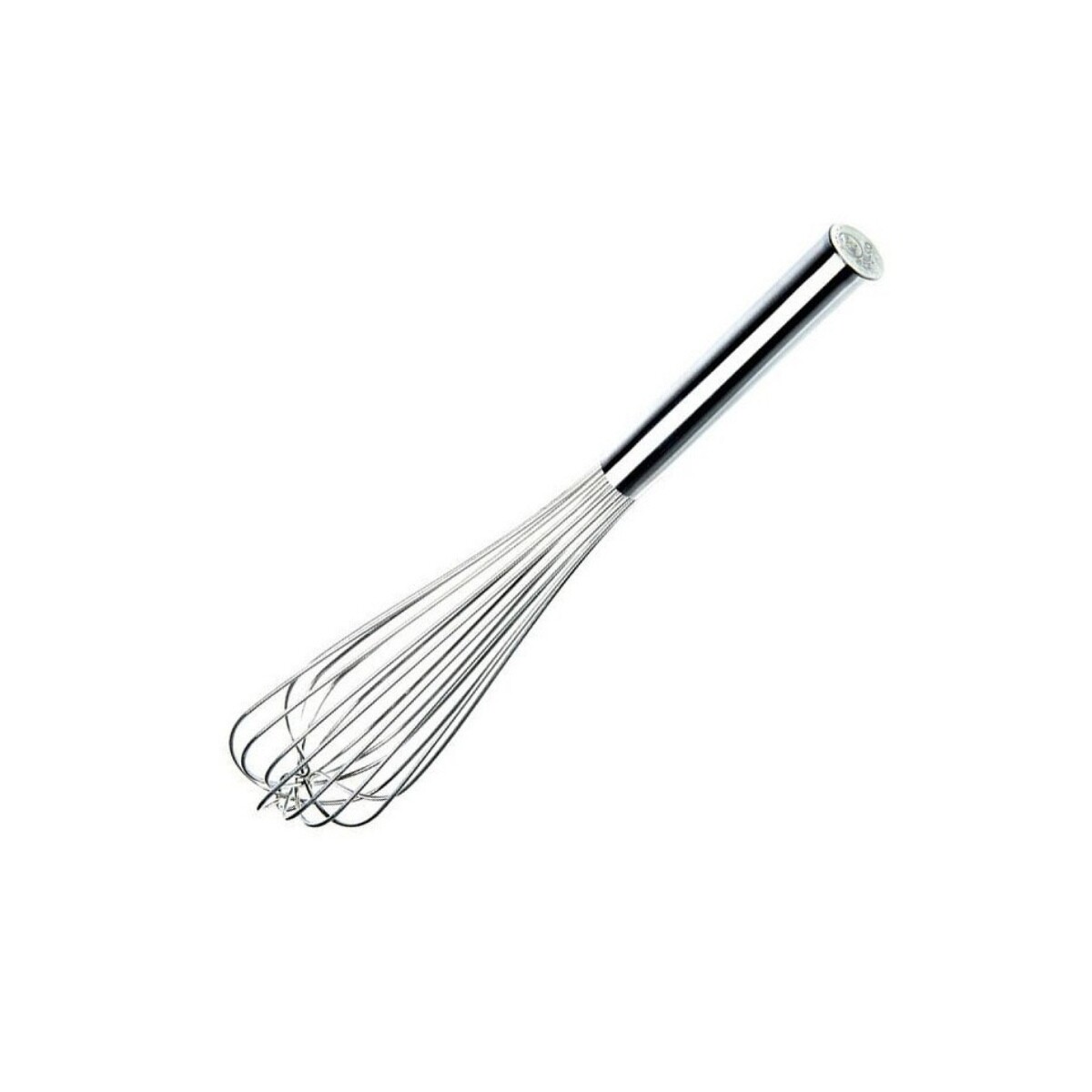 Batidor Grueso de Acero Inoxidable 45 cm 
