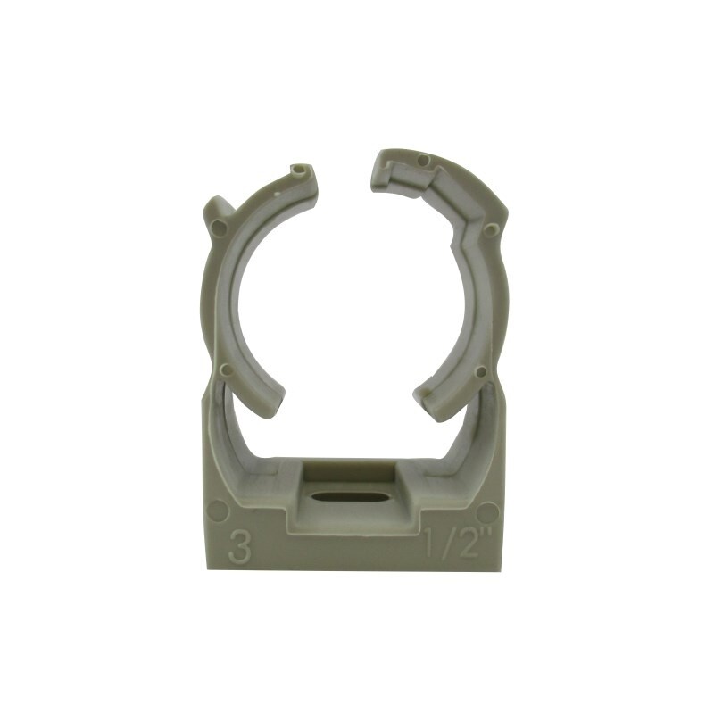 SOPORTE PLASTICO P/CAÑO 1/2 SOPORTE PLASTICO P/CAÑO 1/2