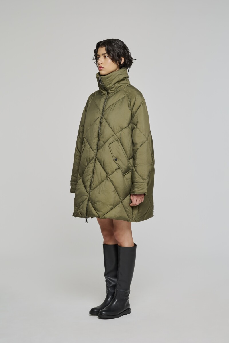 CAMPERA OVER Verde Militar