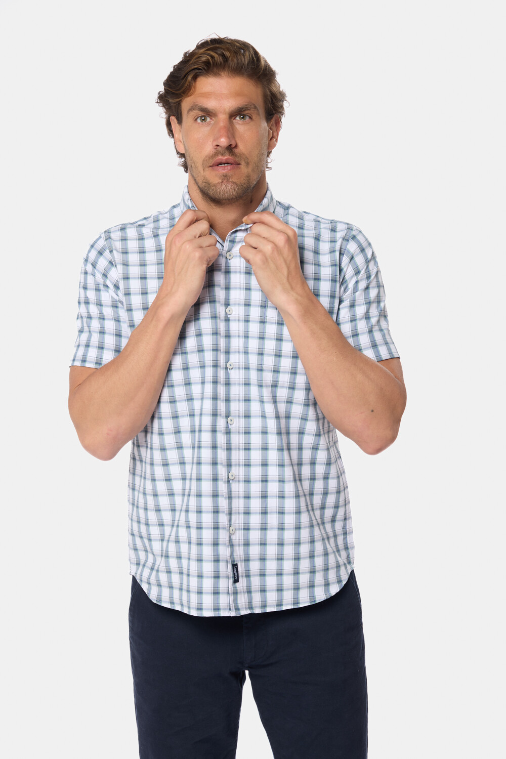 CAMISA SPORT CUADROS Verde