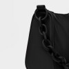 Cartera al Hombro Match en Nylon Negro