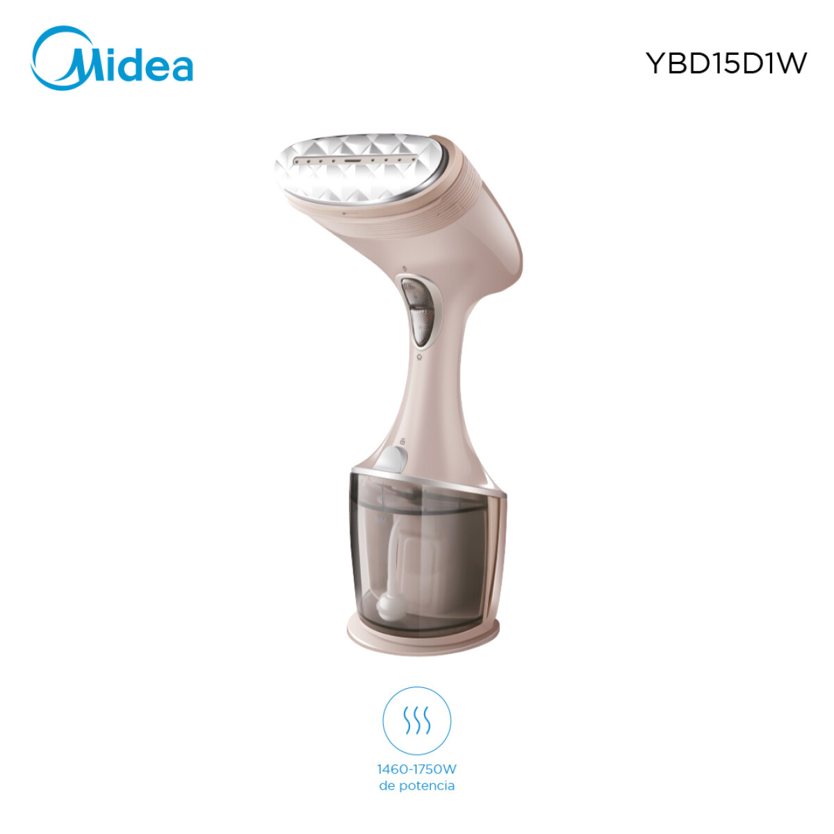 Plancha a vapor de mano para ropa Midea YBD15D1W 