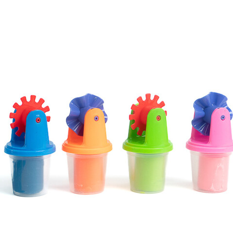 Outlet Masa moldeadora en tarrito con accesorios x 4 Outlet Masa Moldeadora En Tarrito Con Accesorios X 4