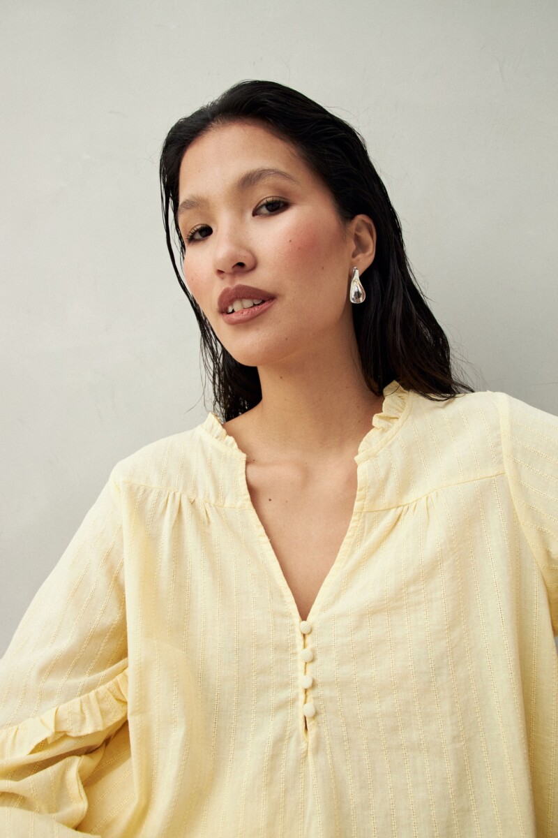 BLUSA CARMEN Manteca