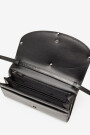 BILLETERA / MINIBOLSO 1DR CUER Negro
