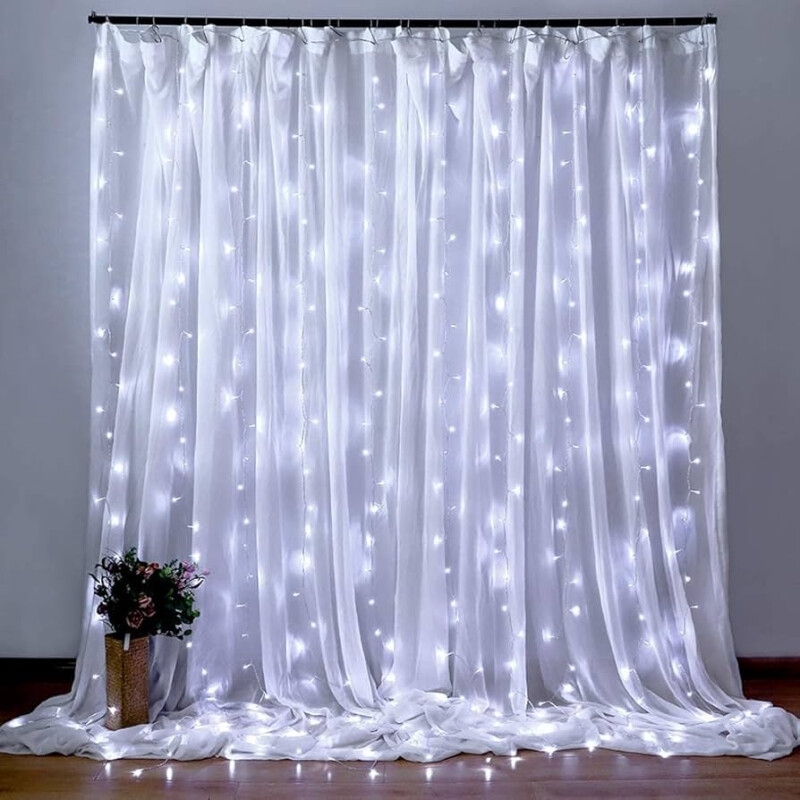 Cortina Led 200 Luces 2x2 Metros 220v Navidad Bodas Cortina Led 200 Luces 2x2 Metros 220v Navidad Bodas