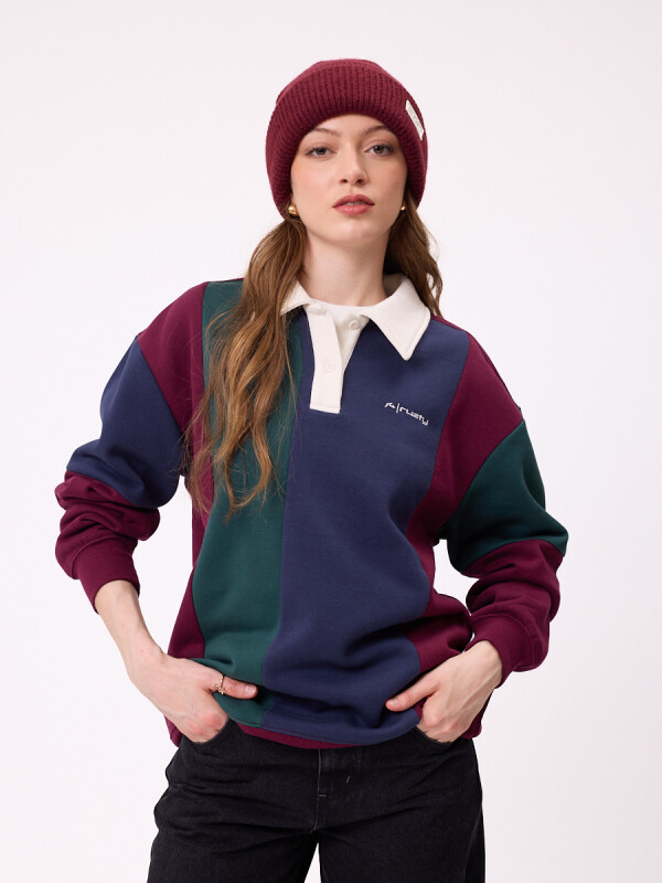 SWEATER PARKES RUSTY Bordeaux