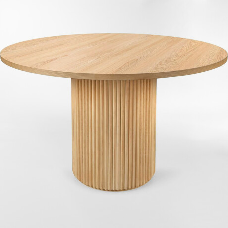 MESA DE COMEDOR OLIVE MARRÓN - CIRCULAR