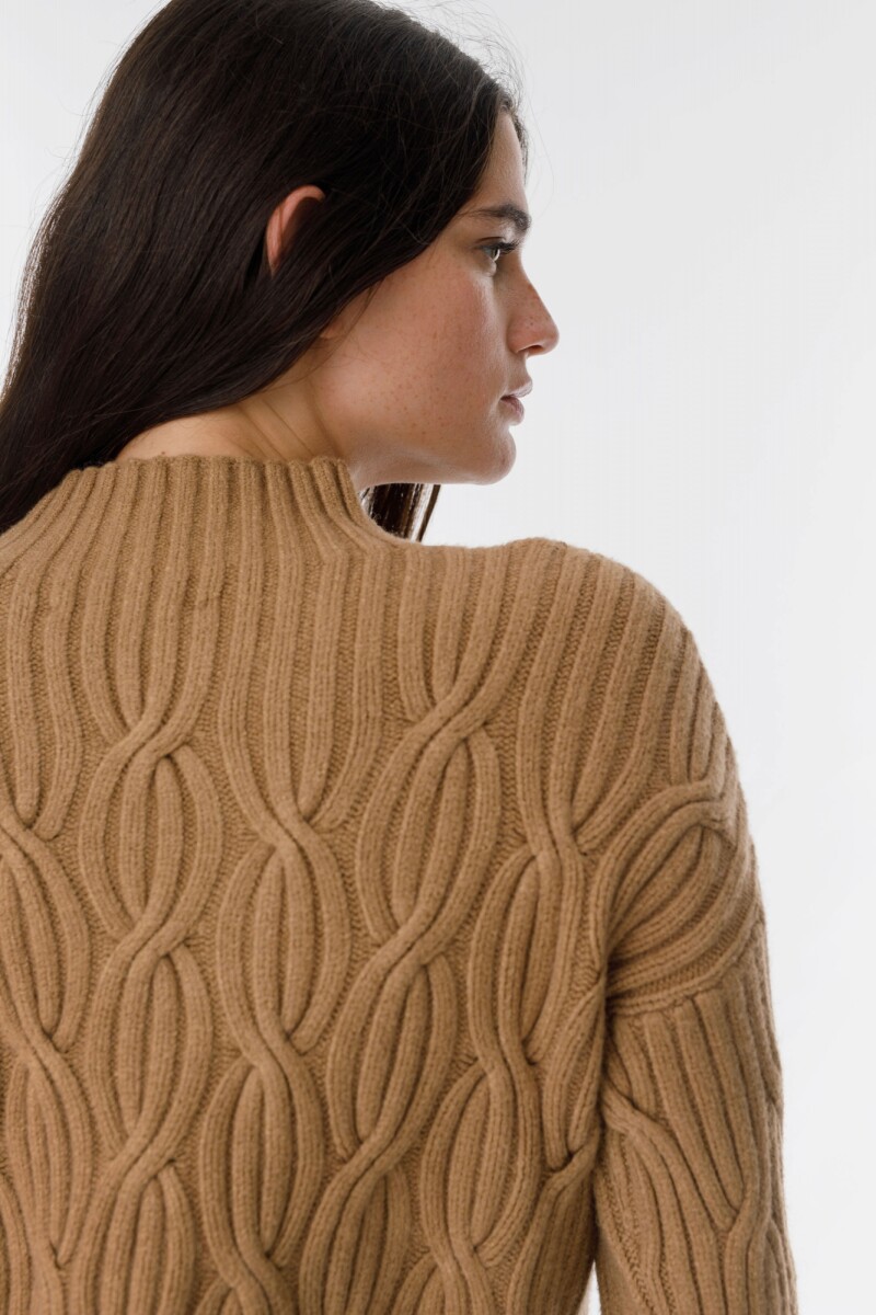 Sweater Luciernaga Camel