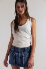 MINIFALDA DENIM HERA Azul