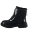 Botas de Niña MINI Miss Carol borcego TRIM con capitoneado Negro