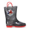 Bota de Niños Disney de LLuvia Spider Man Negro - Rojo