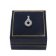 Colgante en oro 18k blanco y brillantes Colgante en oro 18k blanco y brillantes