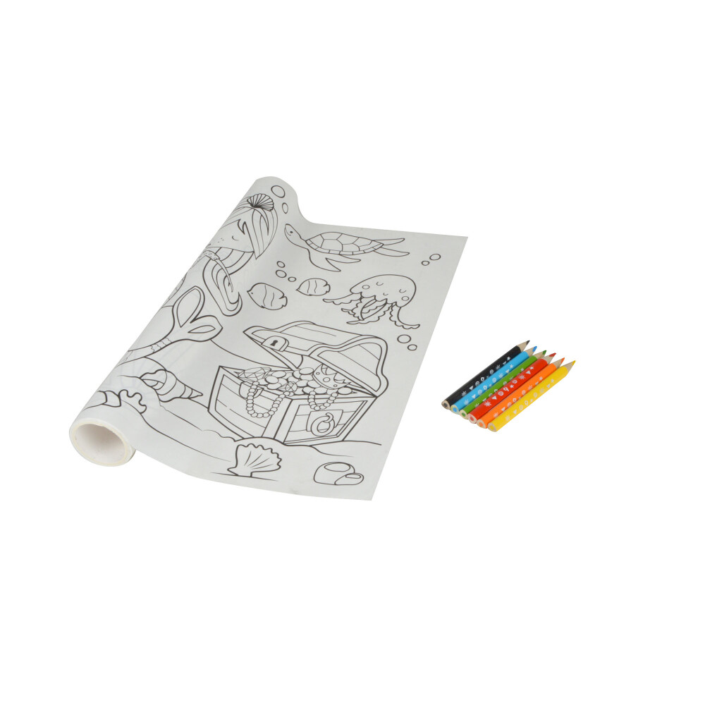 PÓSTER PARA COLOREAR BLANCO PAPEL WAME242